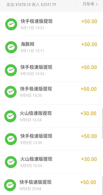 快手极速版赚钱是真的吗？全球排名第三看视频赚钱app，分21亿红包，微信已成功提现75909元