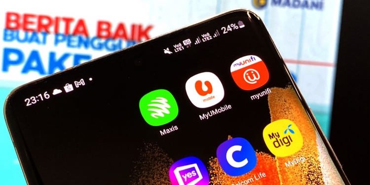 Maxis/Hotlink、U Mobile、Celcom查询余额和上网配套的方法！