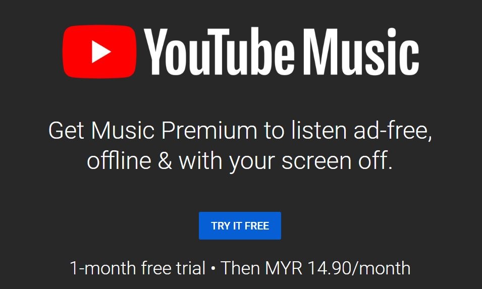 Youtube Premium已在马来西亚推出，家庭方案价格每月RM26.9，附带 YouTube Music Premium！