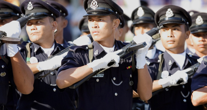 马来西亚华人当警察什么标准和条件！