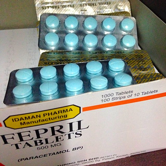 Fepril Tablets Paracetamol 500mg是什么药？