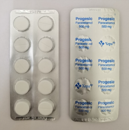 Progesic Paracetamol 500mg是什么药？